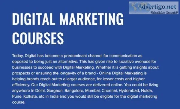Certification Course In Digital Marketing