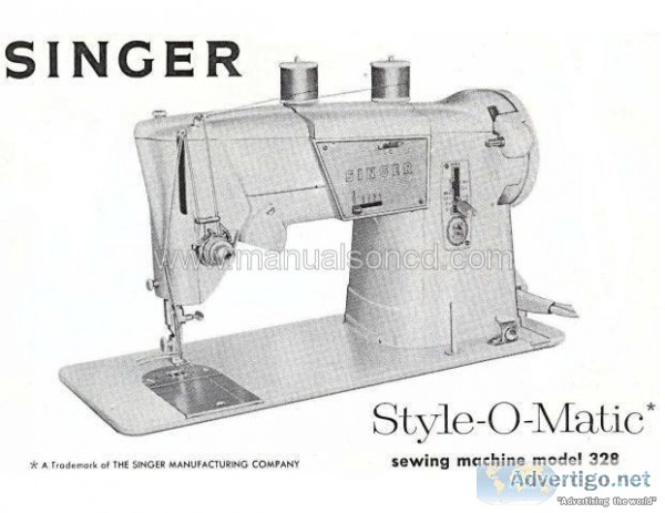 Singer 328 Sewing Machine Instruction Manual