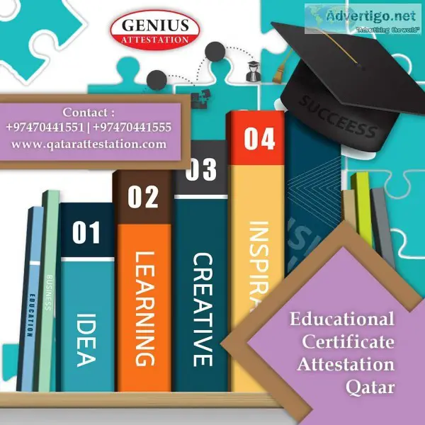 Best educational certificate attestation services for Qatar