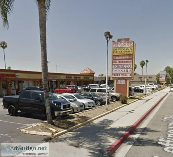 Store front for lease in Whittier. Busy high traffic area.