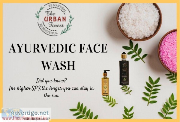 Ayurvedic face wash