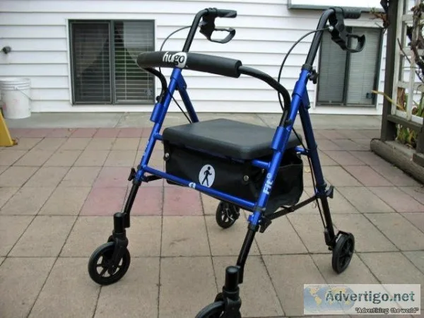 HUGO MULTI-FIT 6 ROLLATOR WALKER FOR SALE