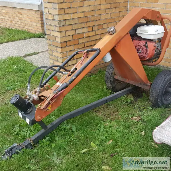 Tow-able Post Hole Digger