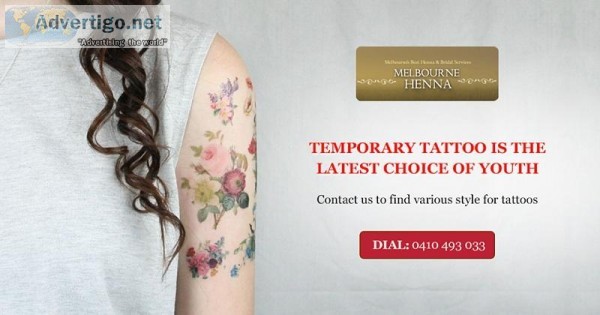 Adorn Your Body with Different Designs with Temporary Tattoo