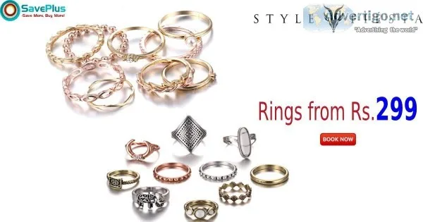 Rings from Rs.299