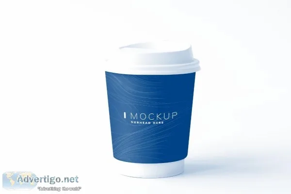 Buy Disposable Paper Coffee Cups - Wavy Cup