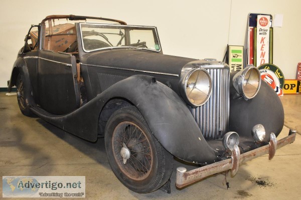  22921 1948 Jaguar Mk IV 3 ½-Liter Drophead Coupe