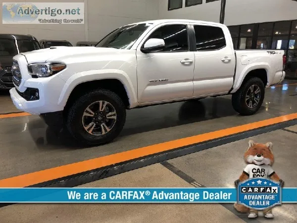 2016 TOYOTA TACOMA DOUBLE CAB - 53k miles - 27900