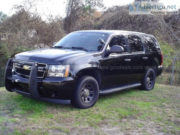 2013 Chevrolet Tahoe Police