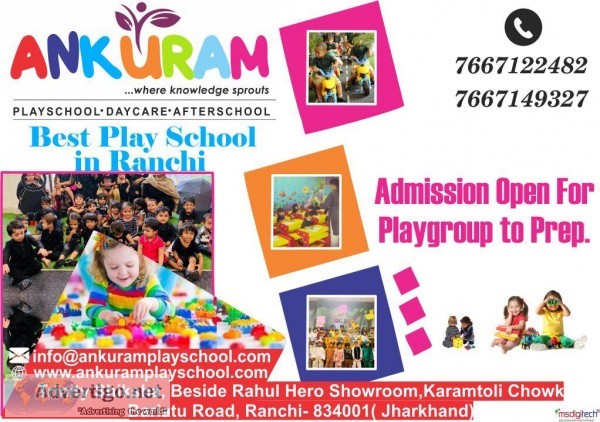 Best play school in ranchi