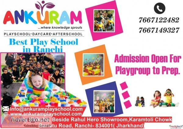 Best play school in ranchi