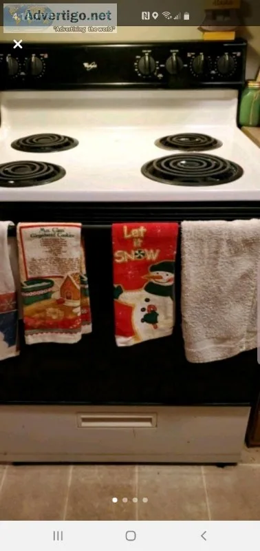 Whirlpool Stove oven