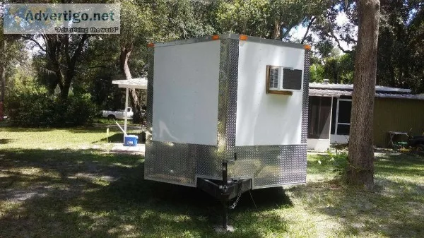 2018 snapper toy hauler camper 8.5x16