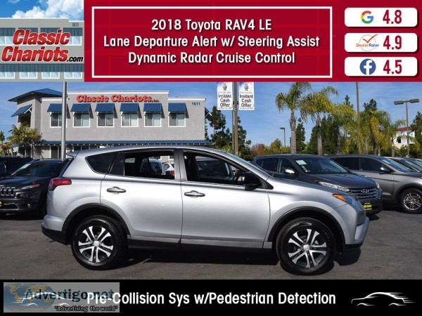 Used 2018 Toyota RAV4 LE for Sale in San Diego - 20953