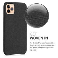 Fabric Case For iphone 11 Series Luxuary Back Cover  Online Indi