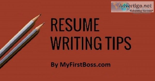 Resume Writing Services  My First Boss