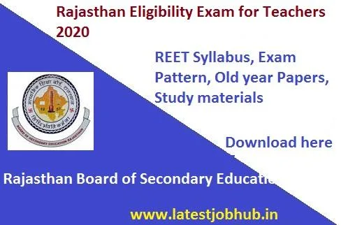 REET Syllabus 2020