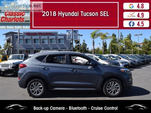 Used 2018 HYUNDAI TUCSON SEL for Sale in San Diego - 20511r