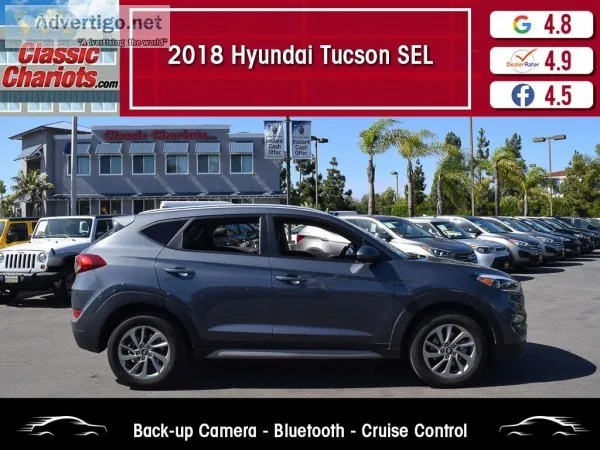 Used 2018 HYUNDAI TUCSON SEL for Sale in San Diego - 20511r