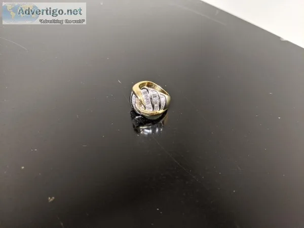 One of kind Diamond Wedding ring