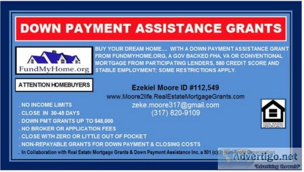 Home Buyers Receive up to 48K...NON-REPAYABLE