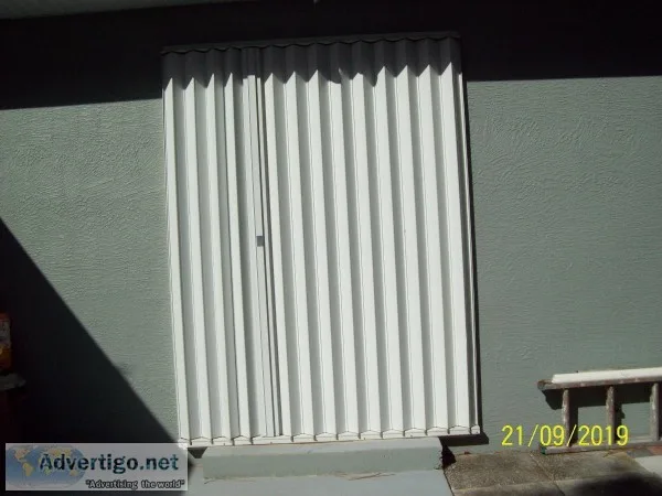 Acordian Shutters
