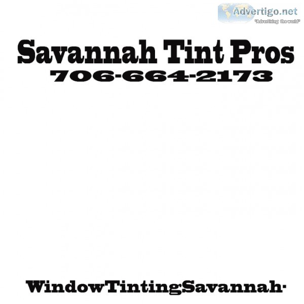 Savannah Tint Pros