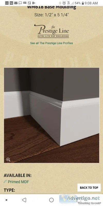 WM 618 5-14 PRIMED BASE