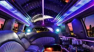 Oxford Limo Hire in White Black and Pink Color