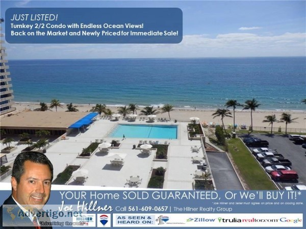 JUST LISTED Turnkey 22 Condo with Endless Ocean Views