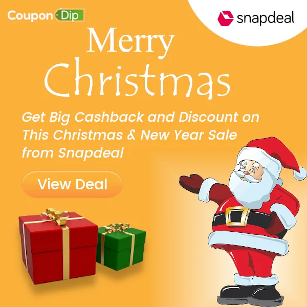 Christmas and New Year offers and coupon codes