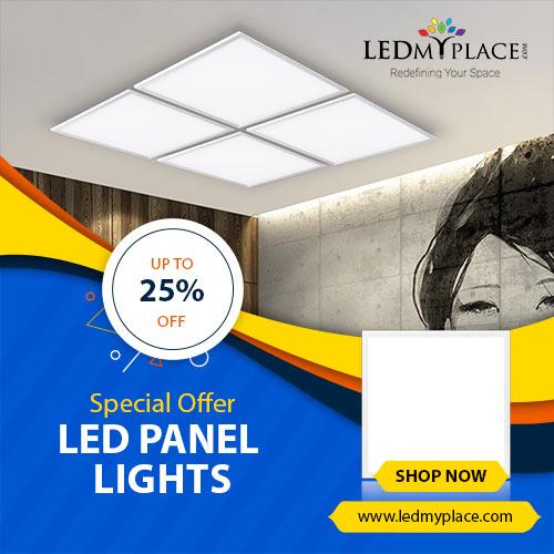 Get the Best LED Panel Lights at Discounted Price