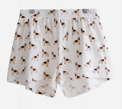 Shop for Animal Printed Cotton Pyjama Shorts for WomenShoppySant
