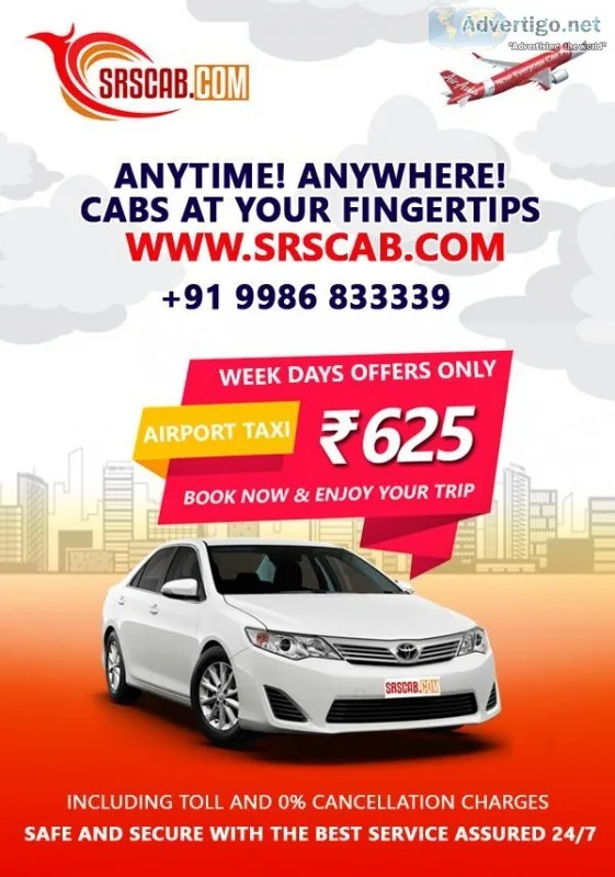 Airport Taxi in Bangalore