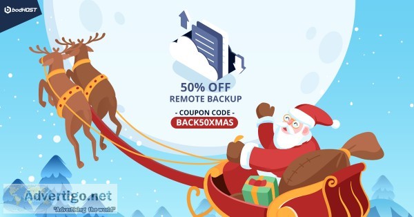 Merry Christmas &ndash bodHOST Offers 50% Discount on Remote Bac