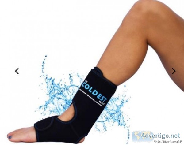 Ice Pack for Sprained Ankle  Thecoldestwater.com