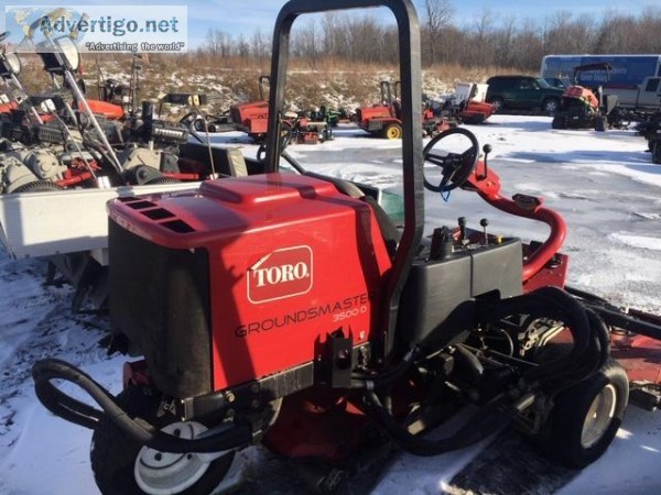 2014 Toro Groundsmaster 3500-D Rotary Mower