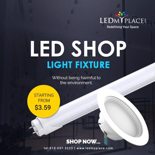 Buy The Best LED Shop Lights at Low Price