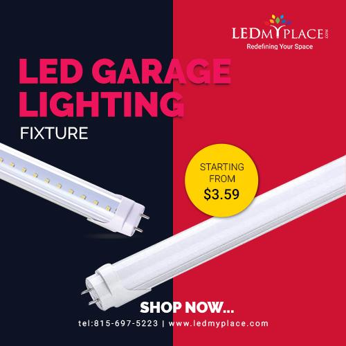 Get the Best Price of LED Garage Lighting From LEDMyplace