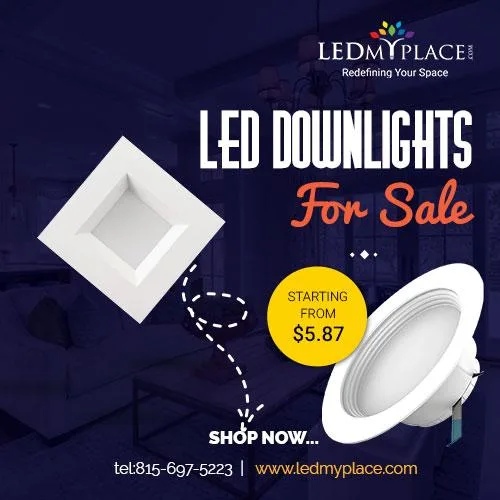 Purchase Now LED Downlights For Sale