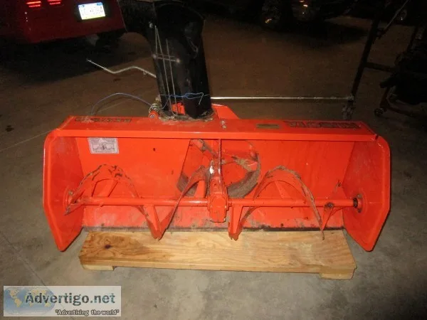 kubota snow blower for bx model 50 inch