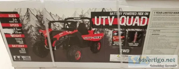 Battery Powered Ride On UTV Quad (250 Or Best Offer)
