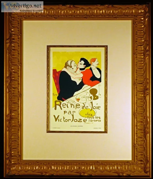 Reine de Joie Color Lithograph after Toulouse-Lautrec