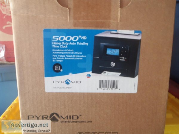 Pyramid 5000HD Electronic Time Clock