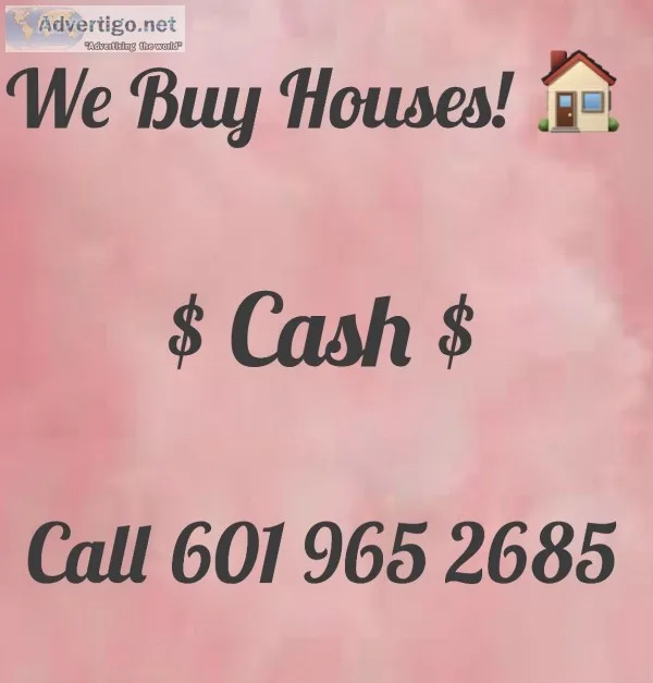 We buy houses Cash