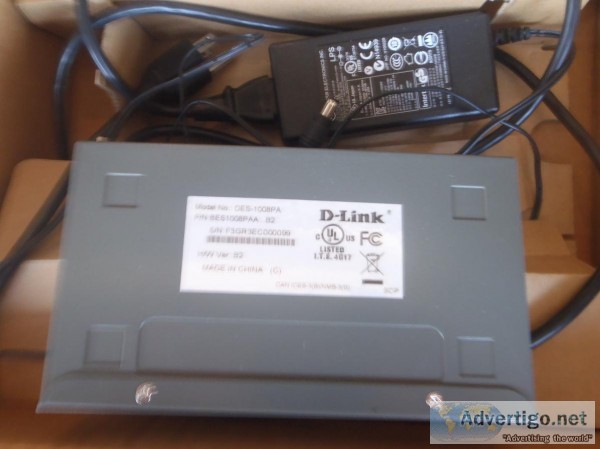 D-Link DES 1008PA (8 Ports)