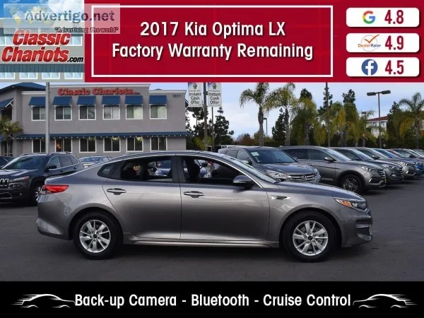 Used 2017 Kia Optima LX for Sale in San Diego - 20971