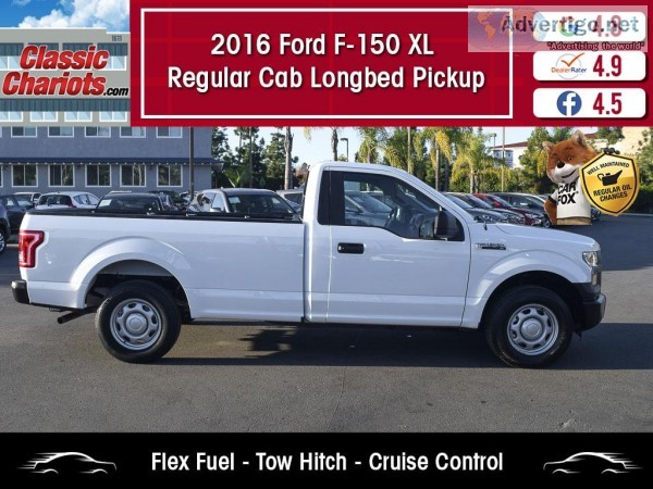 Used 2016 Ford F-150 XL Regular Cab Longbed Pickup for Sale in S
