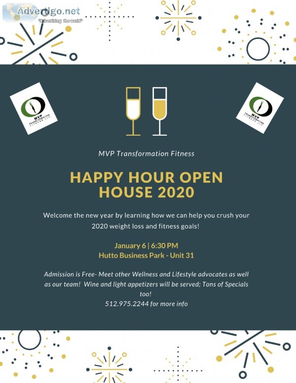 Happy Hour Open House Jan. 6th