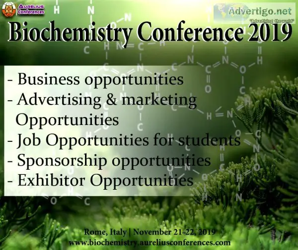 Biochemistry Conference  Molecular Biology Congress  Event  Meet
